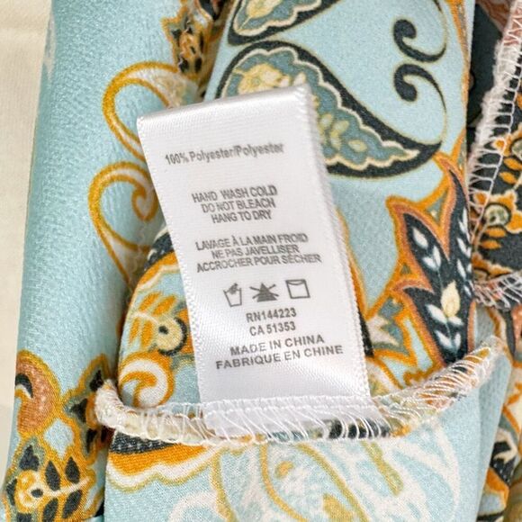 ANTHROPOLOGIE | Bishop & Young | Bonnes Vacance Cami | medium | blouse paisley - Picture 7 of 9